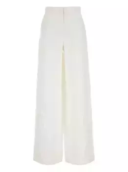 Брюки Garibo широкого кроя MAX MARA, белый