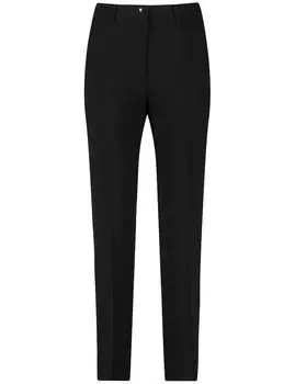 Брюки Gerry Weber Hose Gewebe verkrzt, черный