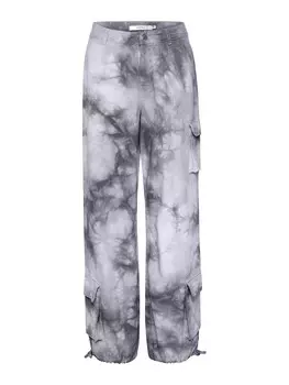 Брюки Gestuz Wide leg Cargo Pants Kala, антрацит