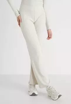 Брюки Gina Tricot, меланж бежевый