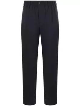 Брюки Giorgio Armani с эластичным поясом, синий