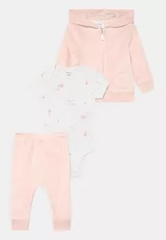 Брюки GIRLS SET Carter's, цвет pink/white