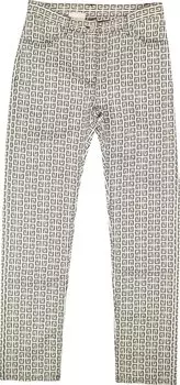 Брюки Givenchy 4G Jacquard Denim Effect Pants Black/White, разноцветный