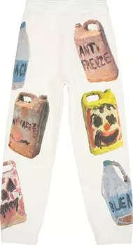 Брюки Givenchy Slim Fit Print Jogging Pants 'Rtd/Greige', белый