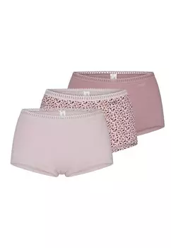 Брюки GO CRUSH 3 PACK Sloggi, светло-розовый