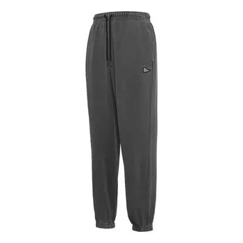Брюки go-to chuck taylor sneaker patch loose fit sweatpant 'grey' Converse, серый