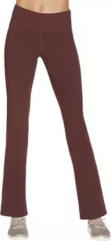 Брюки GO WALK стандартной длины SKECHERS, цвет Burgundy/Brown