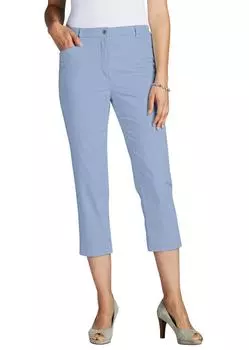 Брюки GOLDNER 7/8 Baumwollhose Anna, светло-синий