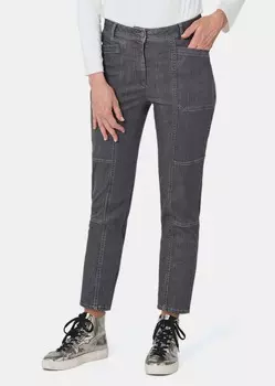Брюки GOLDNER 7/8 Jeans, графитовый