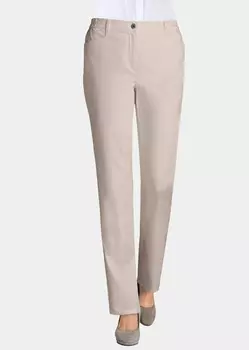 Брюки GOLDNER Baumwollhose ANNA, цвет kitt