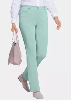 Брюки GOLDNER Baumwollhose ANNA, цвет mintgrn