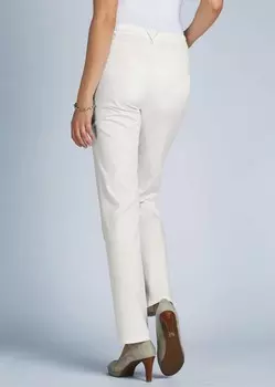 Брюки GOLDNER Baumwollhose ANNA, кремовый