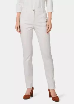 Брюки GOLDNER Baumwollhose CARLA, кремовый