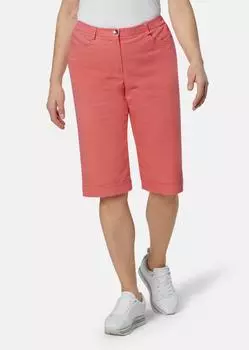 Брюки GOLDNER Bermuda Jeanshose Carla, цвет papaya