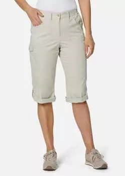 Брюки GOLDNER Capri Funktionshose Carla, песочный