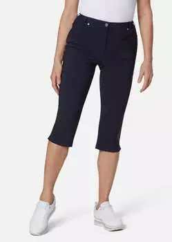 Брюки GOLDNER Capri Super Stretch Hose Carla, морской
