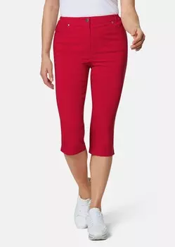 Брюки GOLDNER Capri Super Stretch Hose Carla, красный