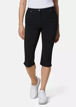 Брюки GOLDNER Capri Super Stretch Hose Carla, черный