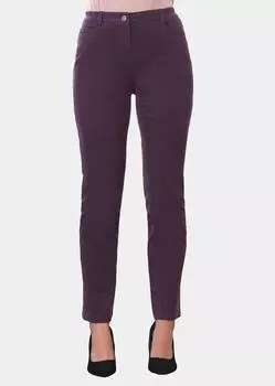Брюки GOLDNER Cordhose Carla, цвет pflaume