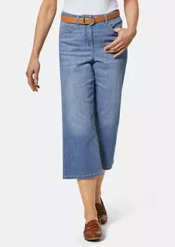 Брюки GOLDNER Culotte, светло-синий