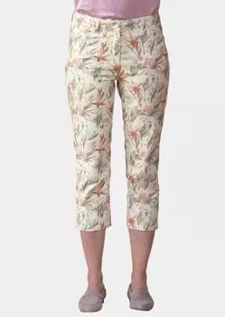 Брюки GOLDNER Druckhose, белый