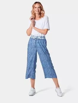 Брюки GOLDNER Druckhose, белый