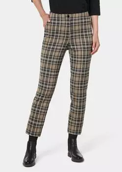 Брюки GOLDNER Glencheck Hose LOUISA, кэмел