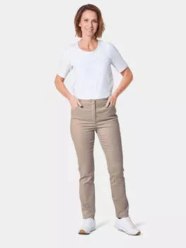 Брюки GOLDNER Hose Carla, бежевый