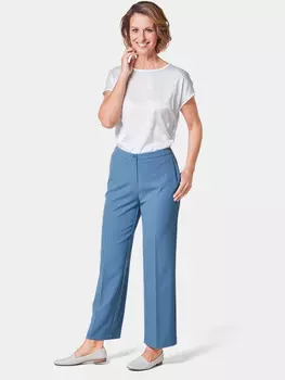 Брюки GOLDNER Hose, цвет taubenblau