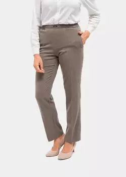 Брюки GOLDNER Professlan MARTHA, цвет taupe/melange