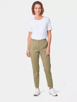 Брюки GOLDNER Satinhose Carla, цвет schilf