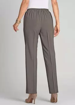 Брюки GOLDNER, серо-коричневый