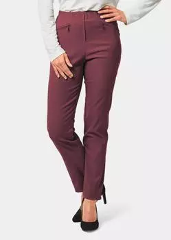 Брюки GOLDNER Stretchhose LOUISA, бордо