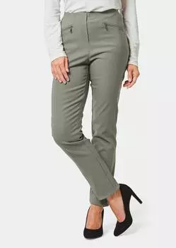 Брюки GOLDNER Stretchhose LOUISA, цвет moorgrn