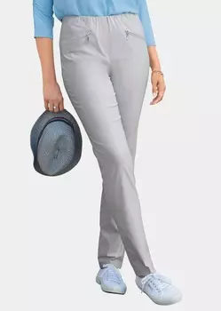 Брюки GOLDNER Stretchhose LOUISA, цвет stein