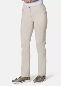 Брюки GOLDNER Super Stretch Hose CARLA, цвет kitt