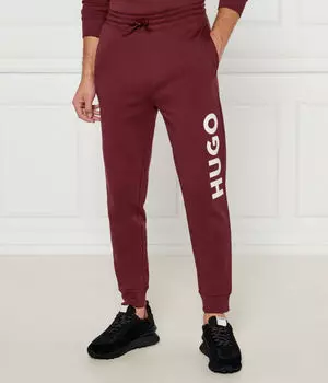 Брюки голландские Regular fit Hugo, красный