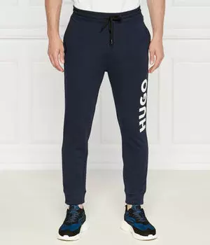 Брюки голландские Regular fit Hugo, синий
