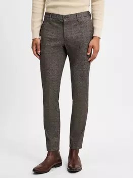 Брюки грабить Alberto, серый