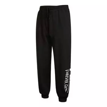 Брюки graphic track pants 'black' Puma, черный