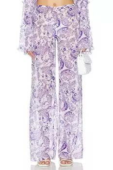 Брюки грейс Bananhot, фиолетовый