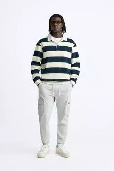 Брюки-грузовые ZARA, лед
