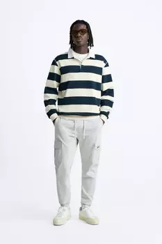 Брюки-грузовые ZARA, лед