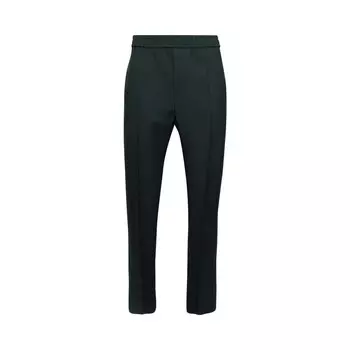Брюки Gucci Fluid Drill Pant Deep Bottle Green, зеленый