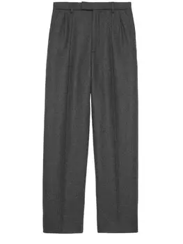 Брюки Gucci Wool and cashmere, серый