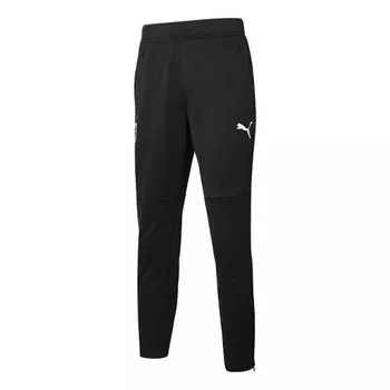 Брюки gym joggers pants 'black' Puma, черный