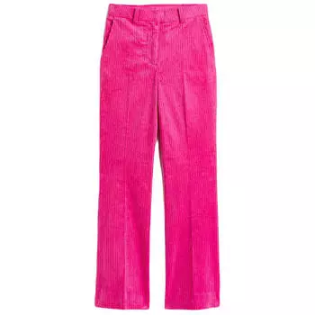 Брюки H&amp;M Corduroy, розовый