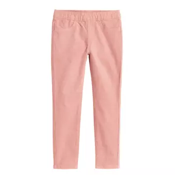 Брюки H&amp;M Corduroy Treggings, розовый