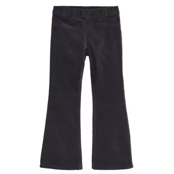 Брюки H&amp;M Flared Corduroy, черный