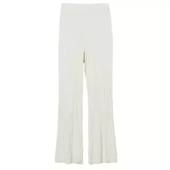 Брюки H&amp;M Rib-knit, белый